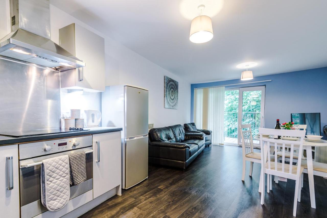2 Bed Apartment With Balcony Private Parking Near Etihad Stadium, Coop Live Manchester Esterno foto